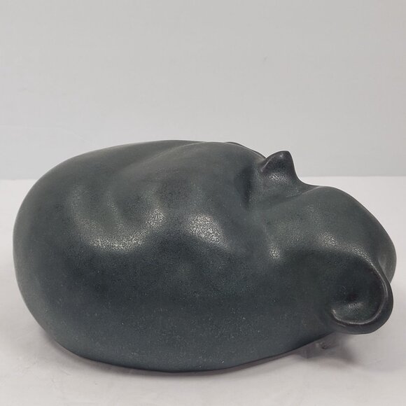 VTG Richard Lindh Arabia of Finland Bear Cub Art Pottery Sculpture MCM - Picture 3 of 7